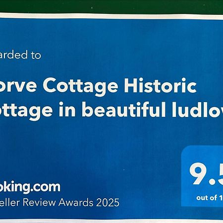Corve Cottage Historic Cottage In Beautiful Ludlow Exterior foto